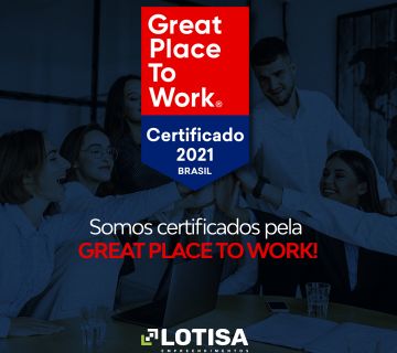 Somos certificados pela Great Places to Work!